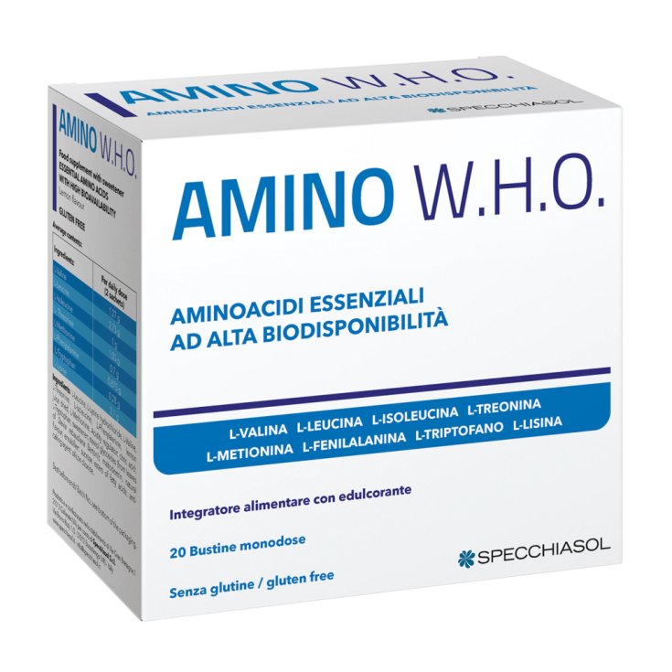 Specchiasol Amino WHO Food Supplement 20 Sachets