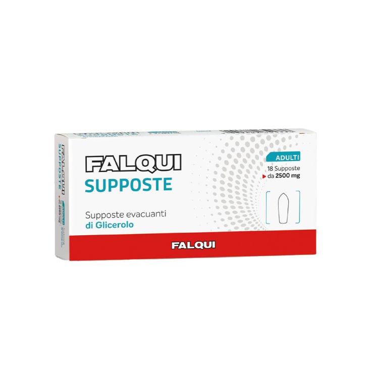 Falqui Evacuating Suppositories For Adults 18 Suppositories
