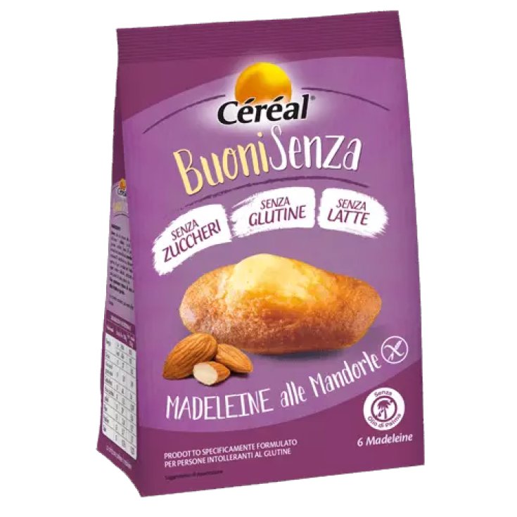 Céréal Madeleine With Almonds Gluten Free 180g