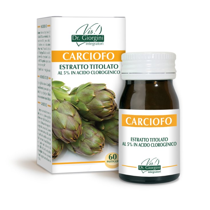 Dr. Giorgini Artichoke Extract Titrated To 5% Chlorogenic Acid Food Supplement 60 Tablets