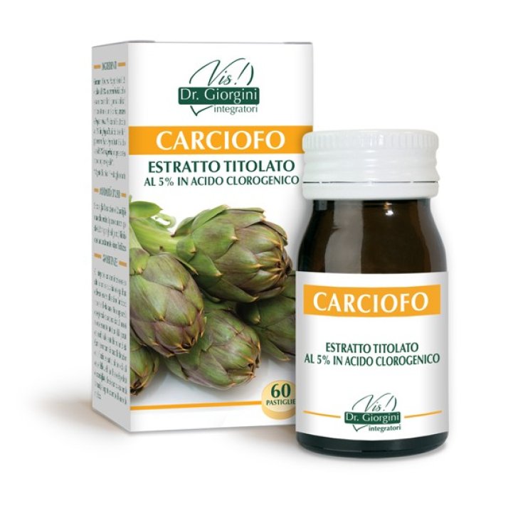 Dr. Giorgini Artichoke Extract Titrated To 5% Chlorogenic Acid Food Supplement 60 Tablets