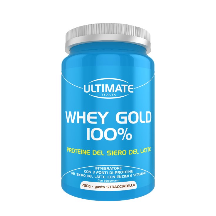 Ultimate Whey Gold 100% Food Supplement Stracciatella Taste 750g