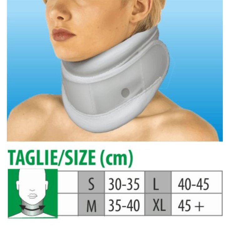 Budetta Farma Cliaortho Rigid Cervical Collar Shanz Type Size S