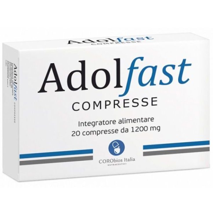 Corobios Italia Nutraceut Adolfast Food Supplement 20 Tablets