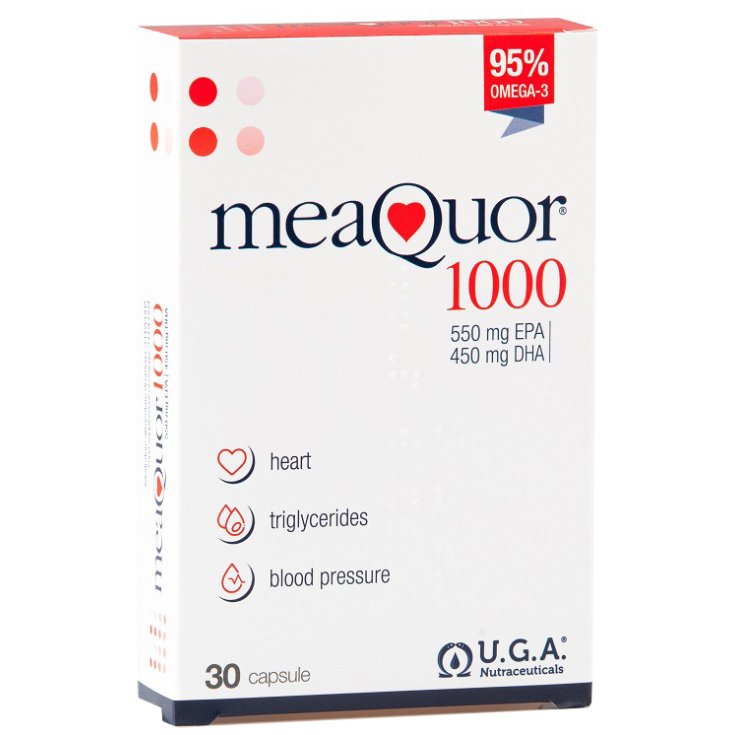 UGA Nutraceuticals Meaquor 1000 Food Supplement 30cps