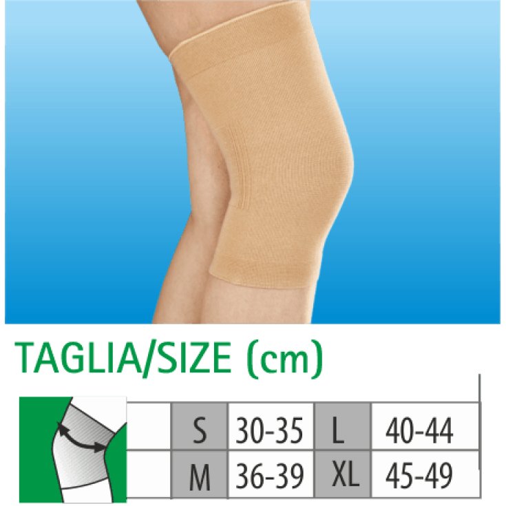 Budetta Farma Cliaortho Knee Brace In Elastic Fabric Beige Color Size S 1 Piece