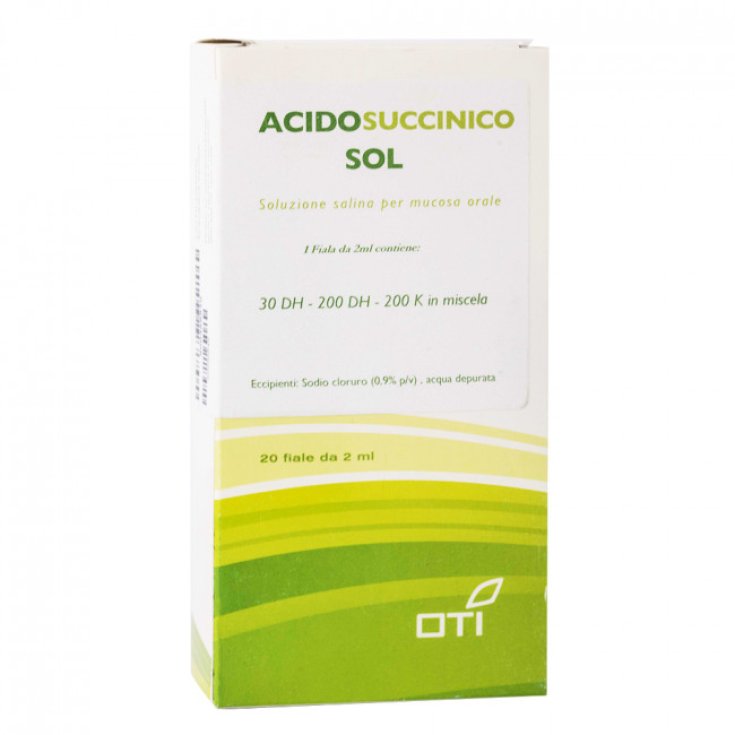 Sol Oti Succinic Acid 20x2ml