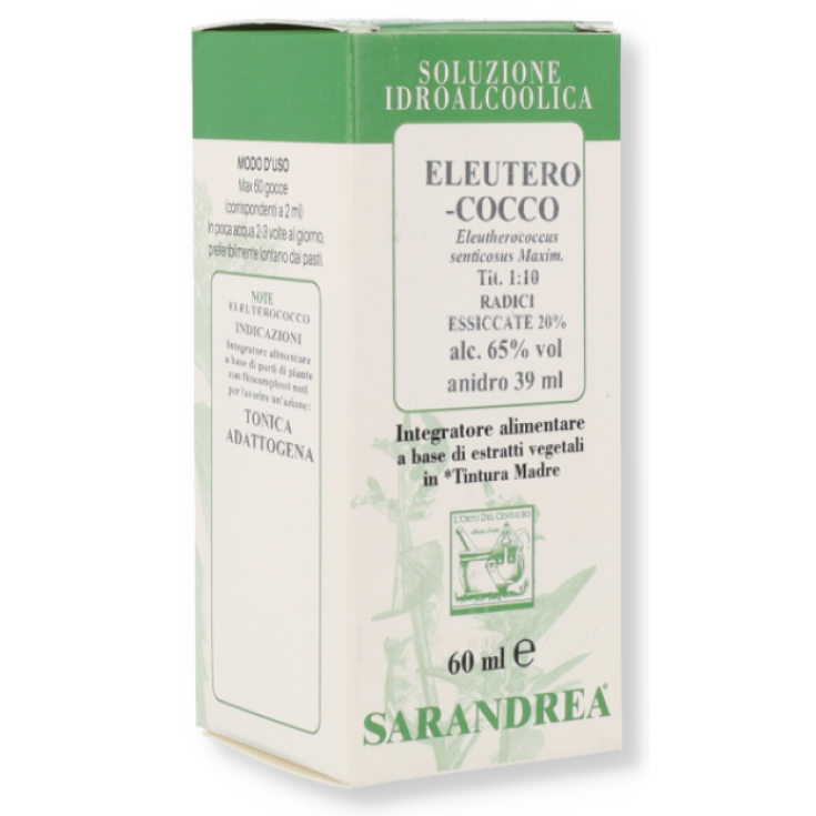 Sarandrea Eleuterococco Homeopathic Drops 60ml