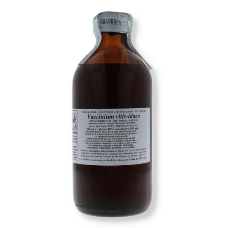 Sarandrea Vaccinium Vitis / idaea Glycerine Macerate 500ml