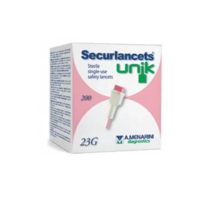 Securlancets Unik G23 Lancets Disposable Lancing Device 200 Lancets