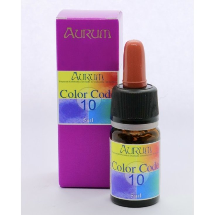 Aurum Color Code 10 Homeopathic Drops 5ml