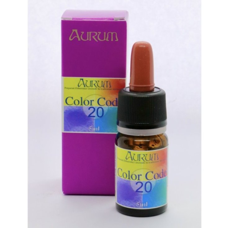 Aurum Color Code 20 Homeopathic Drops 5ml