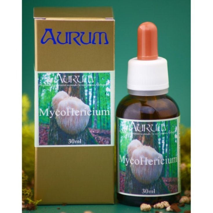 Aurum MycoHericium Drops Food Supplement 30ml