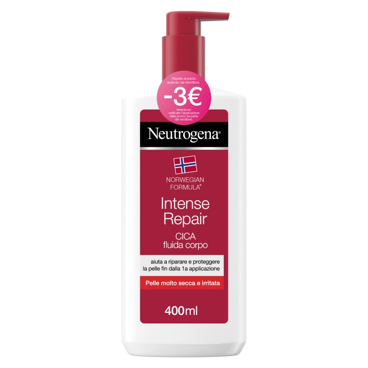 Neutrogena® Intense Relief Body Fluid 400ml PROMO