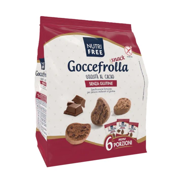 Nutrifree Gocciolotti Al Cioccolato Snack Gluten Free 40gx6