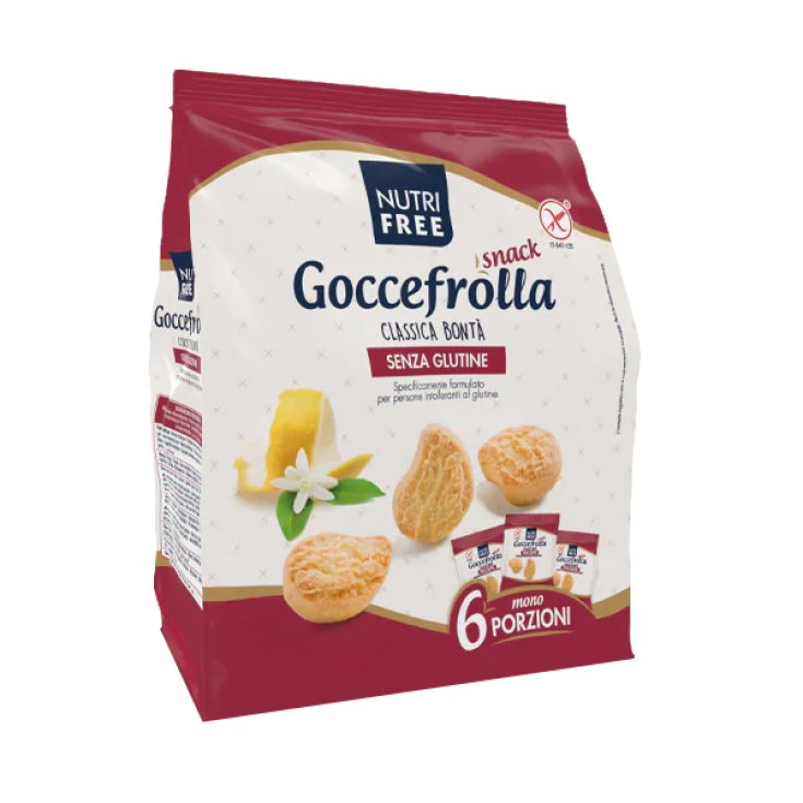 Nutrifree Gocciolotti Snack Gluten Free 40gx6