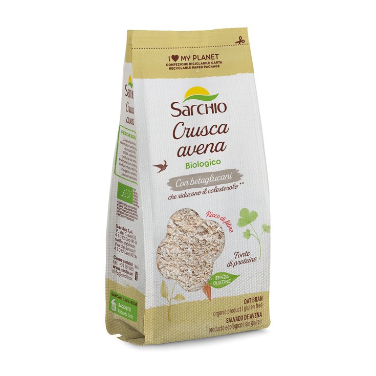 Sarchio Organic Oat Bran 250g