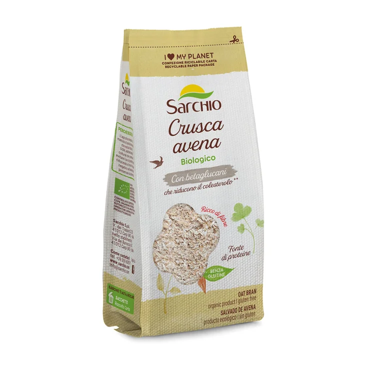 Sarchio Organic Oat Bran 250g