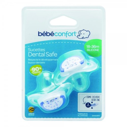 Dental Safe Bébé Confort 18-36m Silicone - Loreto Pharmacy