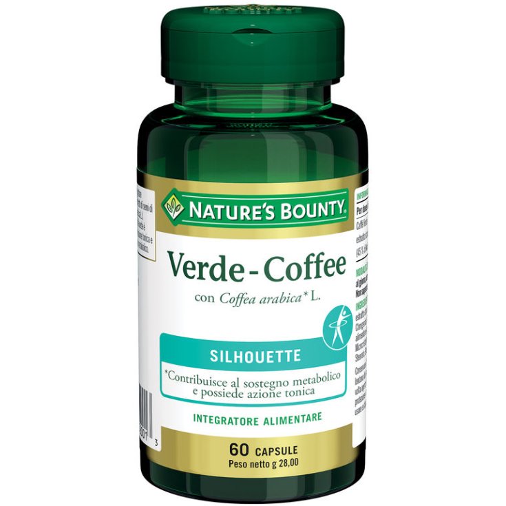 Nature's Bounty Verde-Coffee Food Supplement 60 Capsules