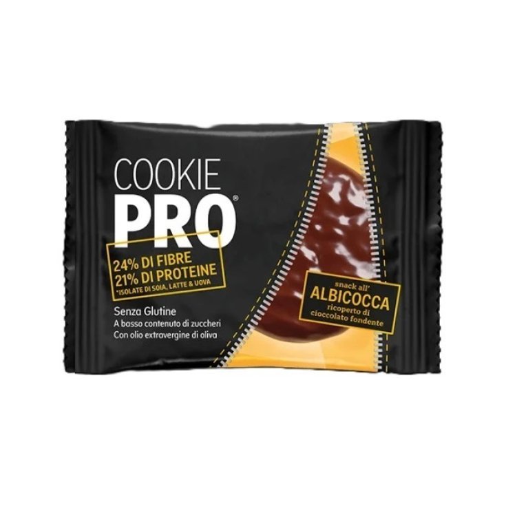 Alevo Cookie Pro Snack Apricot Taste Covered With Dark Chocolate Gluten Free 13.6g