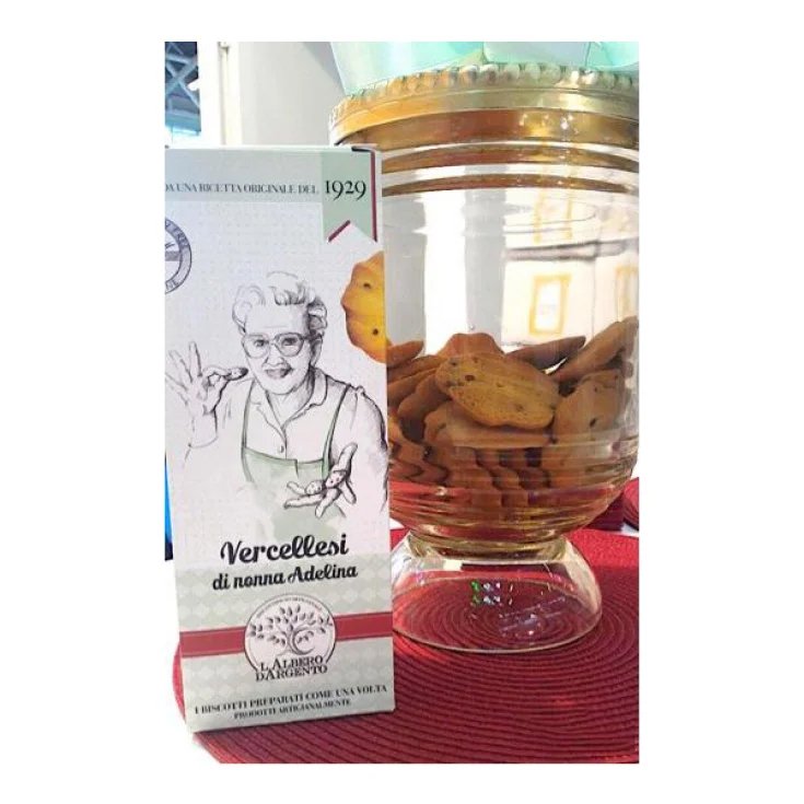 L'Albero D'argento Biscotti Vercellesi Di Nonna Adelina Gluten Free 225g