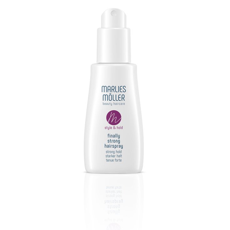 Marlies Moller Style And Hold Finally Strong Hairspray 125ml