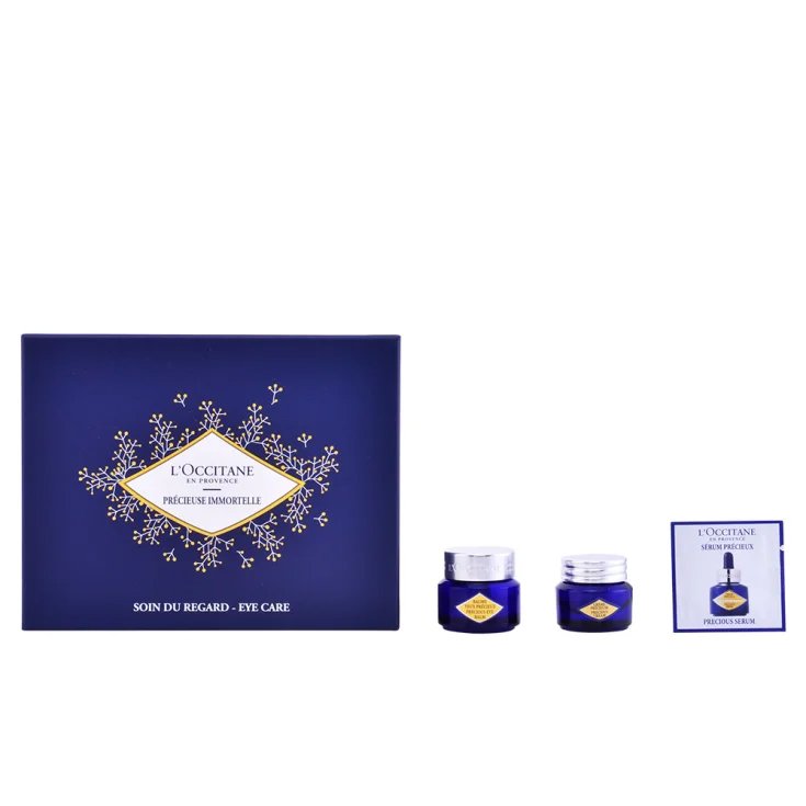L'occitane Precieuse Immortelle Eyes Balm 15ml Set 3 Parts
