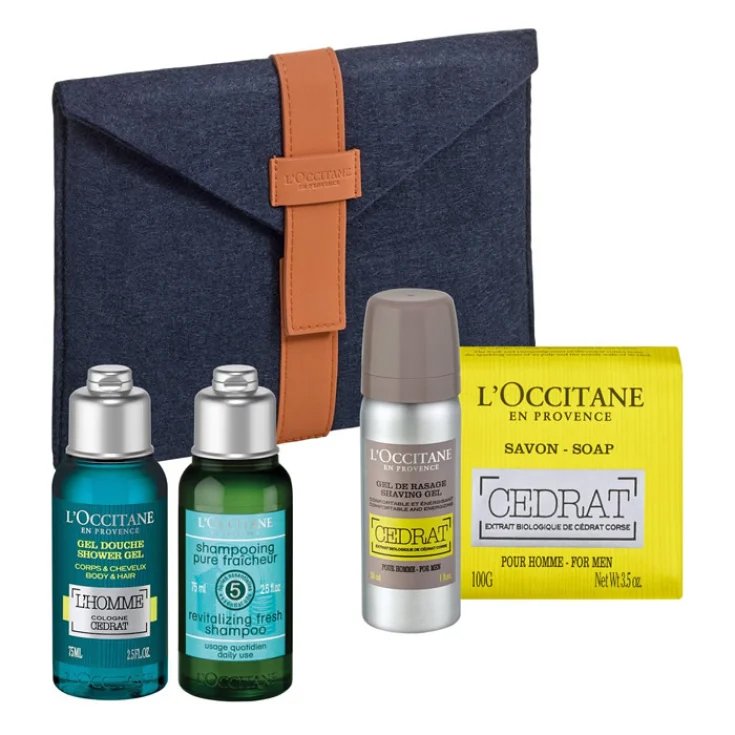 L'Occitane Cedrat Shower Gel 75ml Set 4 Parts 2017