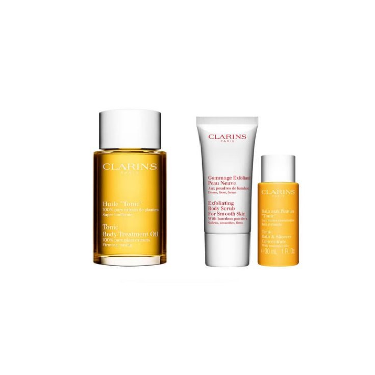 Clarins Spa Home Pleasure Of Texture Set 3 Parts 2018