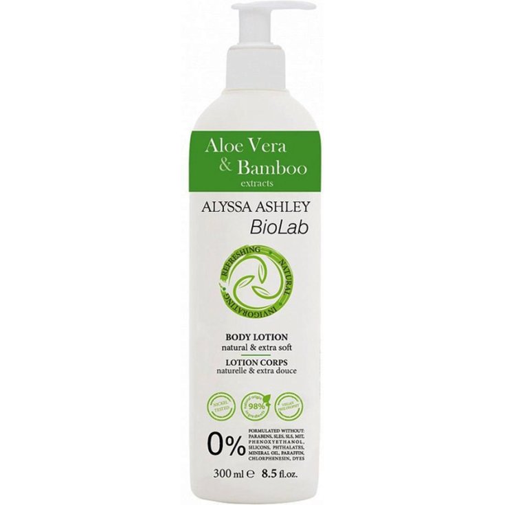 Alyssa Ashley Biolab Aloe Vera And Bamboo Body Lotion 300ml