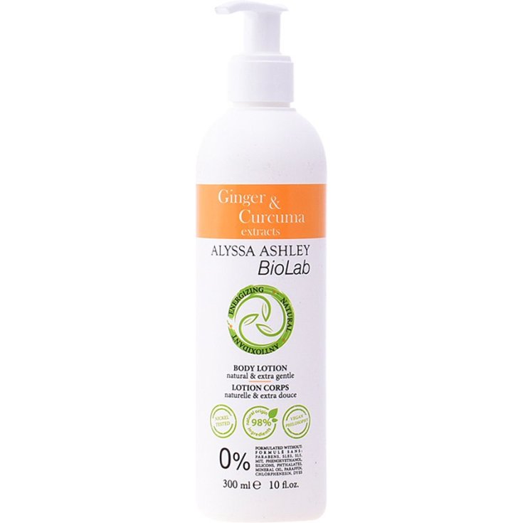 Alyssa Ashley Biolab Ginger And Turmeric Body Lotion 300ml