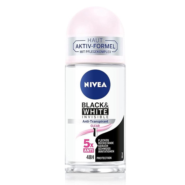Nivea Invisible Clear Roll On 50ml