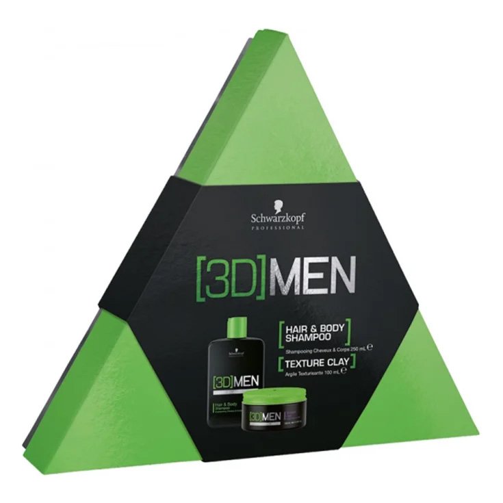 Schwarzkopf Professional 3d Men Shampoo Set 2 Parts