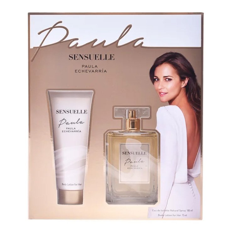 Paula Echevarria Sensuelle Eau De Toilette Spray 100ml Set 2 Parts 2017 Paula Echevarria Sensuelle Eau De Toilette Spray 100ml Set 2 Parts 2017