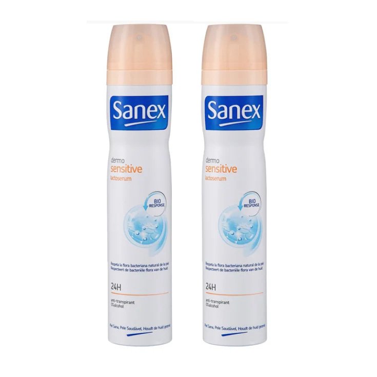 Sanex Dermo Sensitive Deodorant Spray 2x200ml