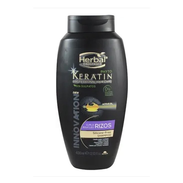 Herbal Hispania Keratin Curls Shampoo 400ml