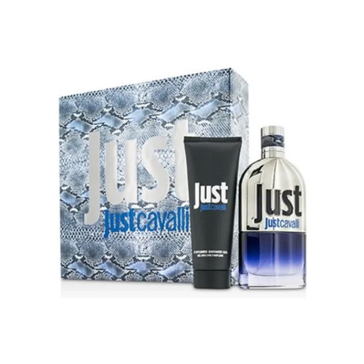 Roberto Cavalli Just Cavalli For Him Eau De Toilette Spray 90ml Set 2 Parts 2018