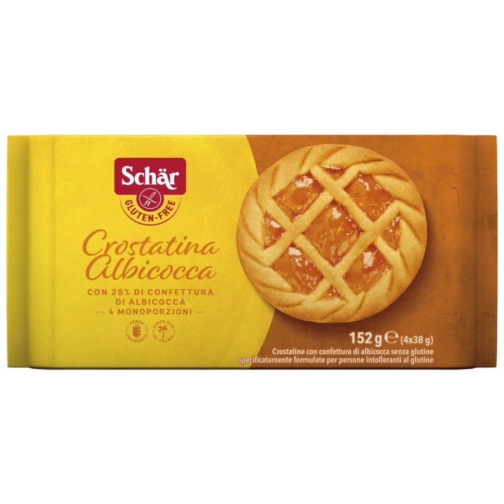 Schar Apricot Tart Gluten Free 4 Pieces