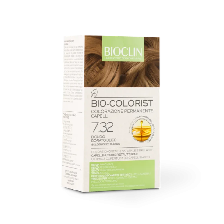 Bio-Colorist 7.32 Golden Blonde Beige Bioclin