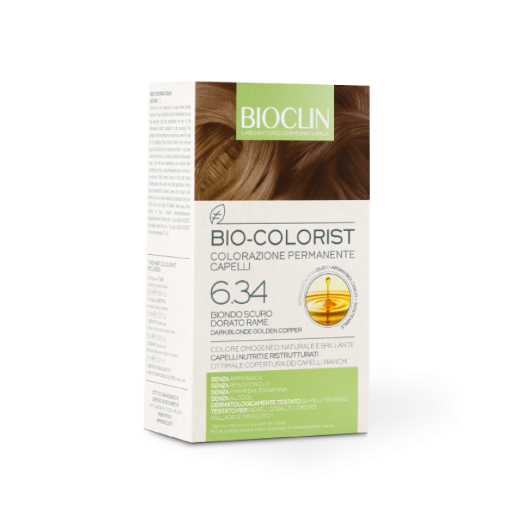 BIO-COLORIST 6.34 Dark golden copper blonde Bioclin