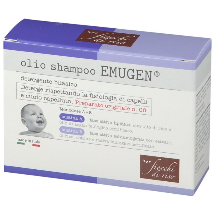 Rice Flakes Emugen Oil Shampoo 45ml