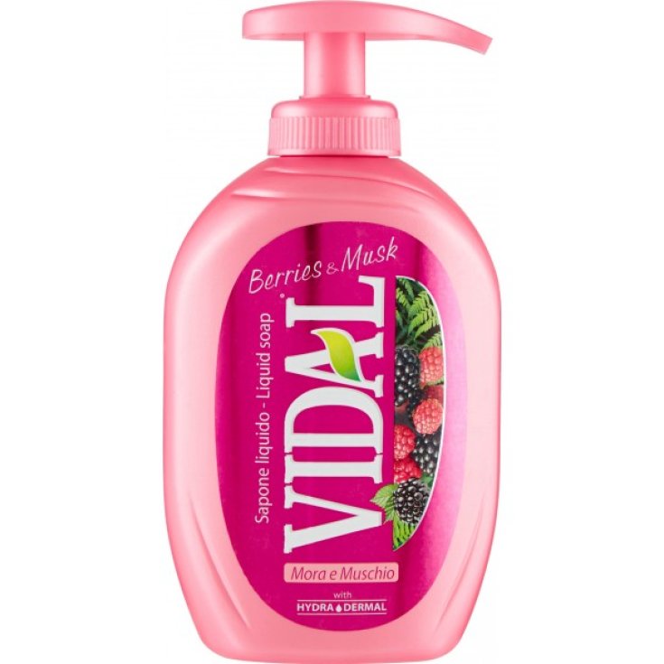 Vidal Liquid Soap Blackberry And Musk 300ml