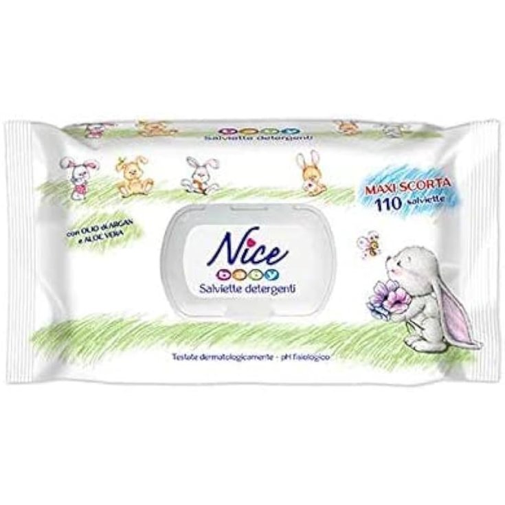 NICE BABY WIPES X 110