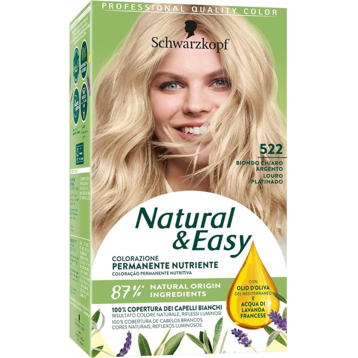 NATURAL & EASY 522 BLOND CH / ARGENT
