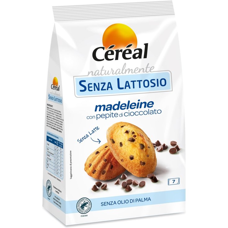 Cereal Madeleine With Chocolate Nuggets Gluten Free Lactose Free 210g