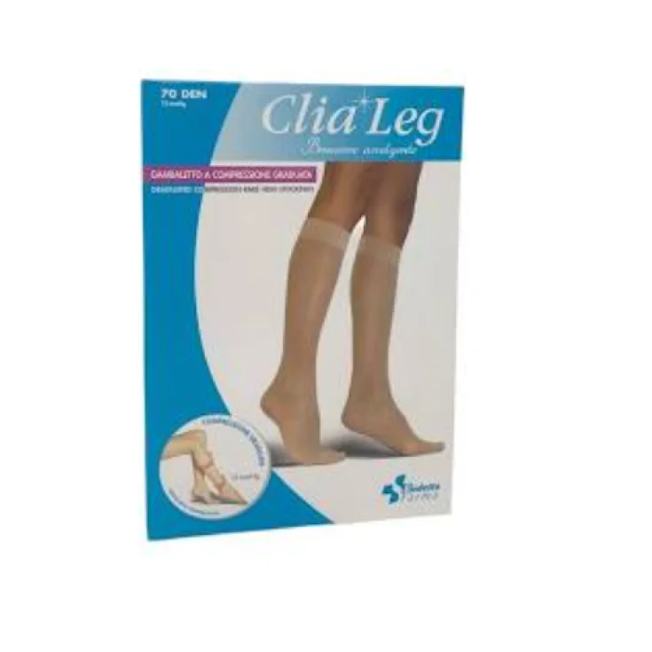 Budetta CliaLeg 70 Den Knee-highs Quote Mink Color Size 5