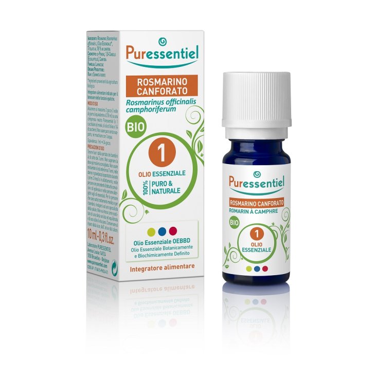 Puressental Rosemary Camphor Bio Essential Oil 10ml
