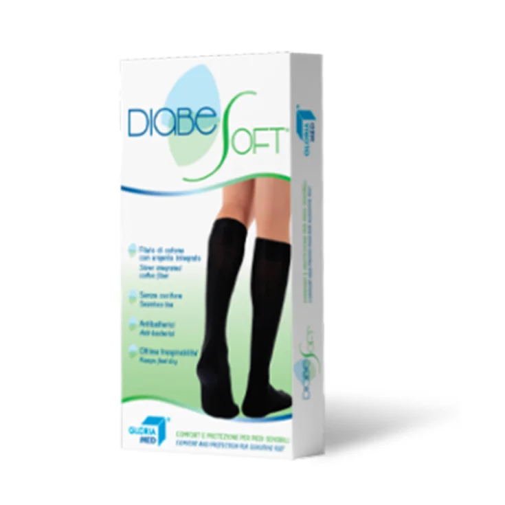 Gloria Med Diabesoft Sock Black M