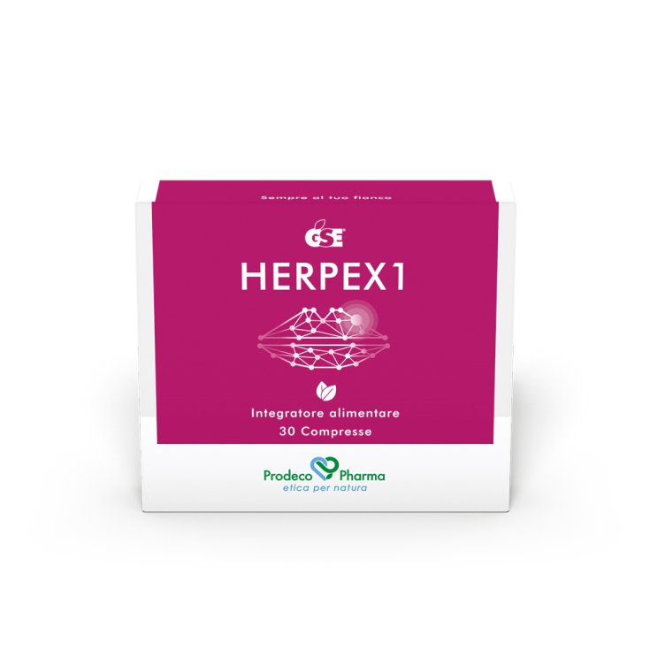 GSE HERPEX 1 SUPPLEMENT Prodeco Pharma 30 Tablets